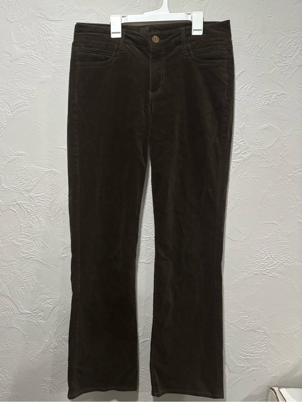 Kut from the Kloth Dark green Corduroy pants size 10